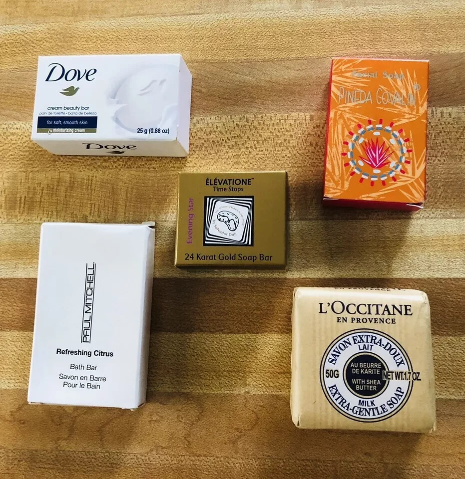 Soap Collection 20+ Travel Size Elevatione L’Occitane Paul Mitchell Bonita Dove