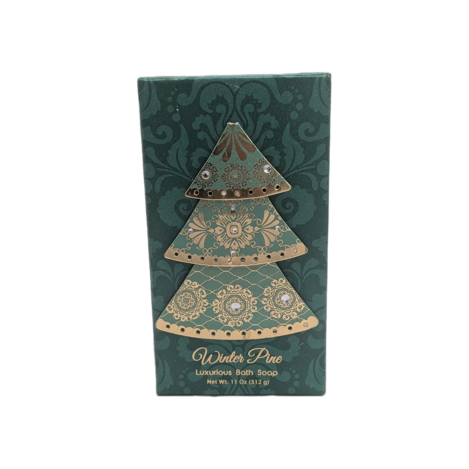 Winter Pine Luxurious Bath Soap 11oz Holiday Scented Bar