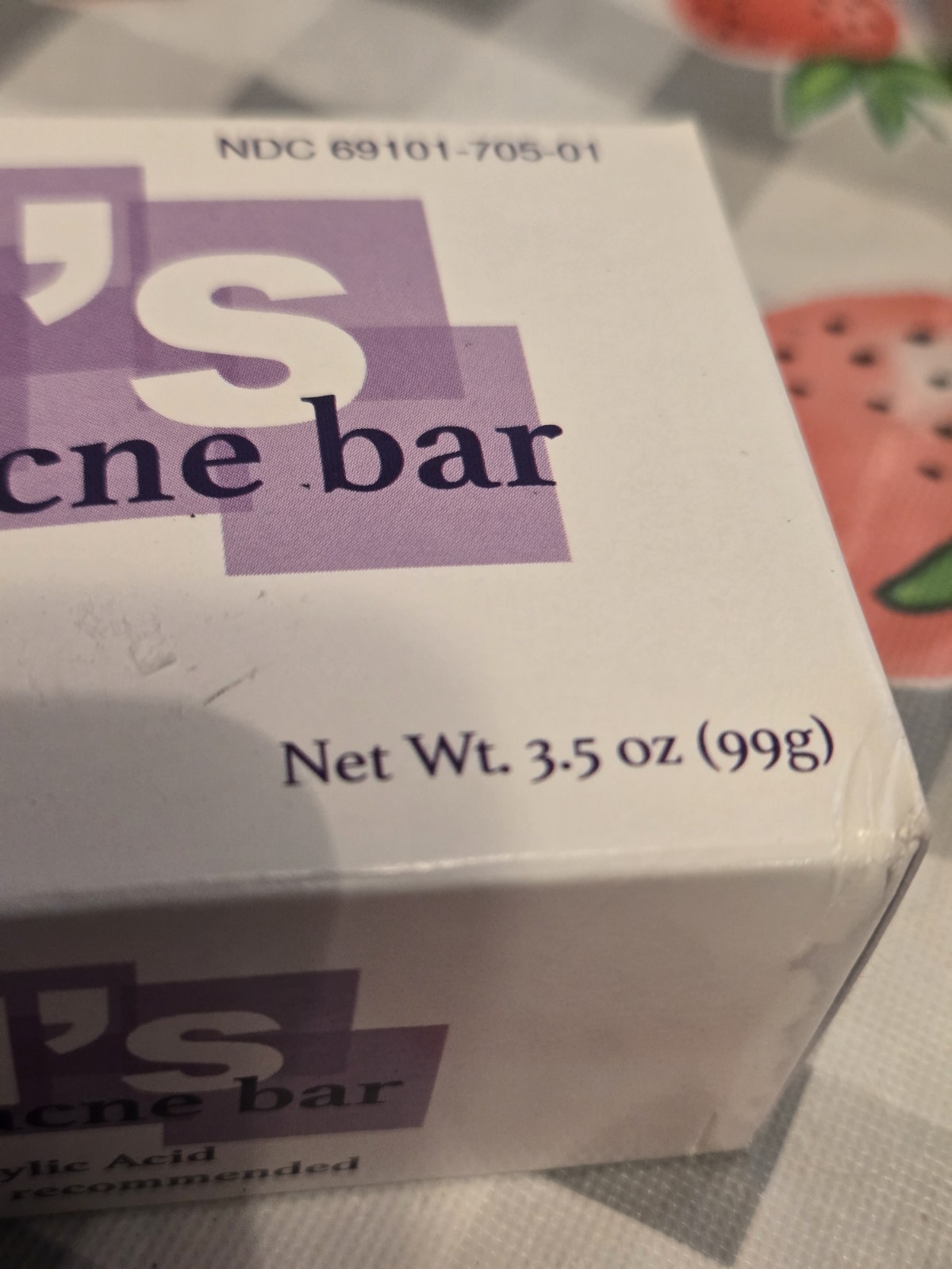 Acne Bar Dr. Sal’s Skin Care Soap Bar, Set Of 3 Burks Dermatologist New 3.5oz