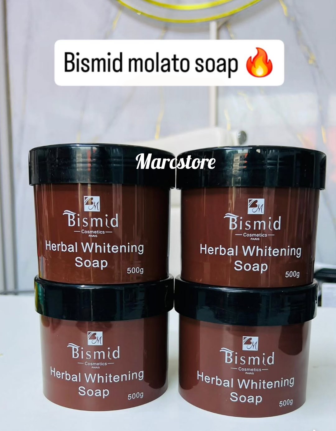 Bismid Hebal Soap Wash Made With Natural Ingredients 500g