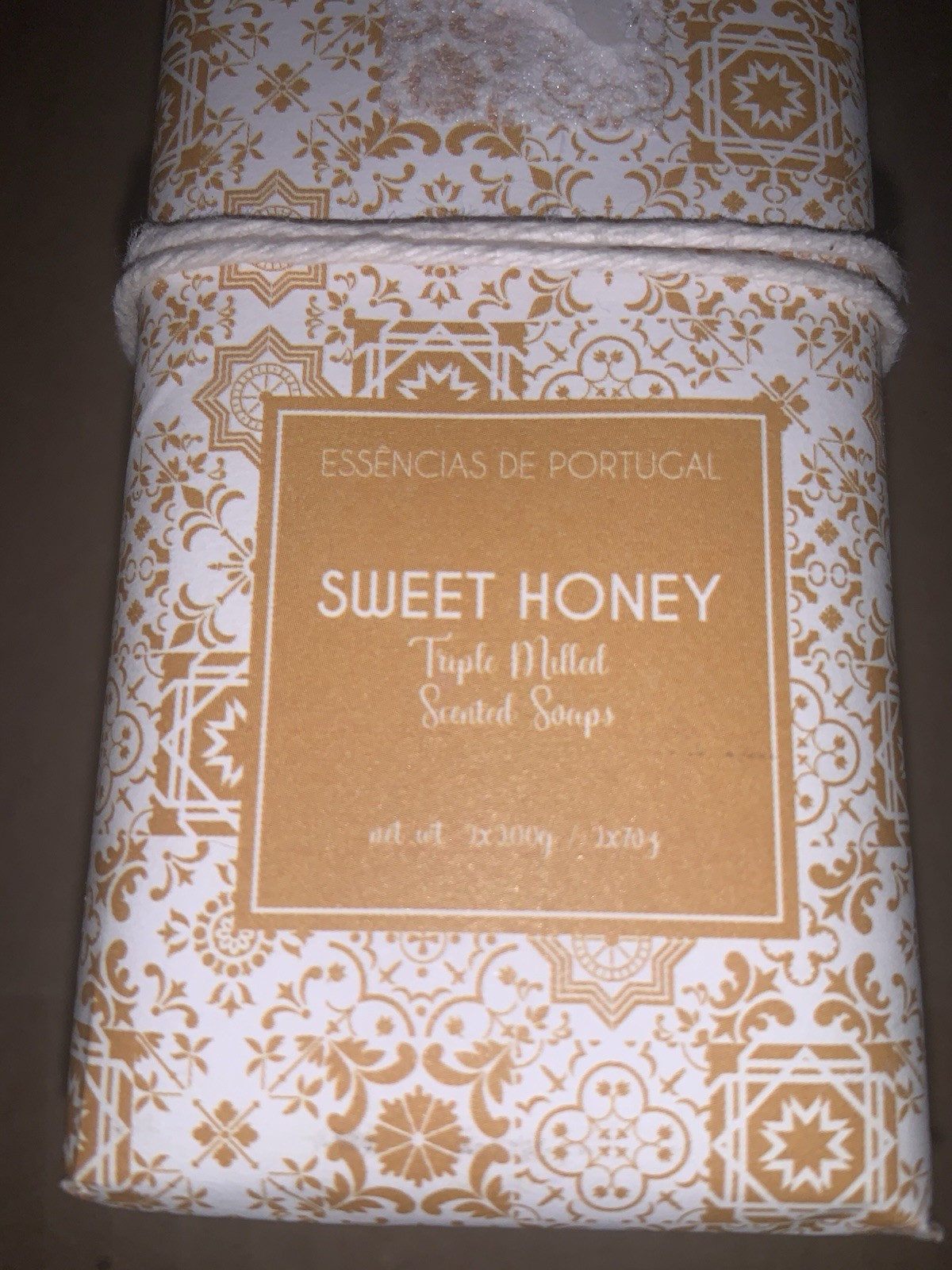 4x Of 2 Pack Essential De Portugal Sweet Honey Soap Bar 2×7 Oz Total 8 Bars