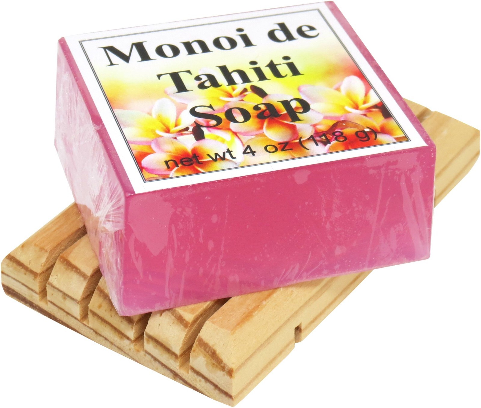 Monoi de Tahiti Glycerin Soap by Eclectic Lady, 4 oz Bar