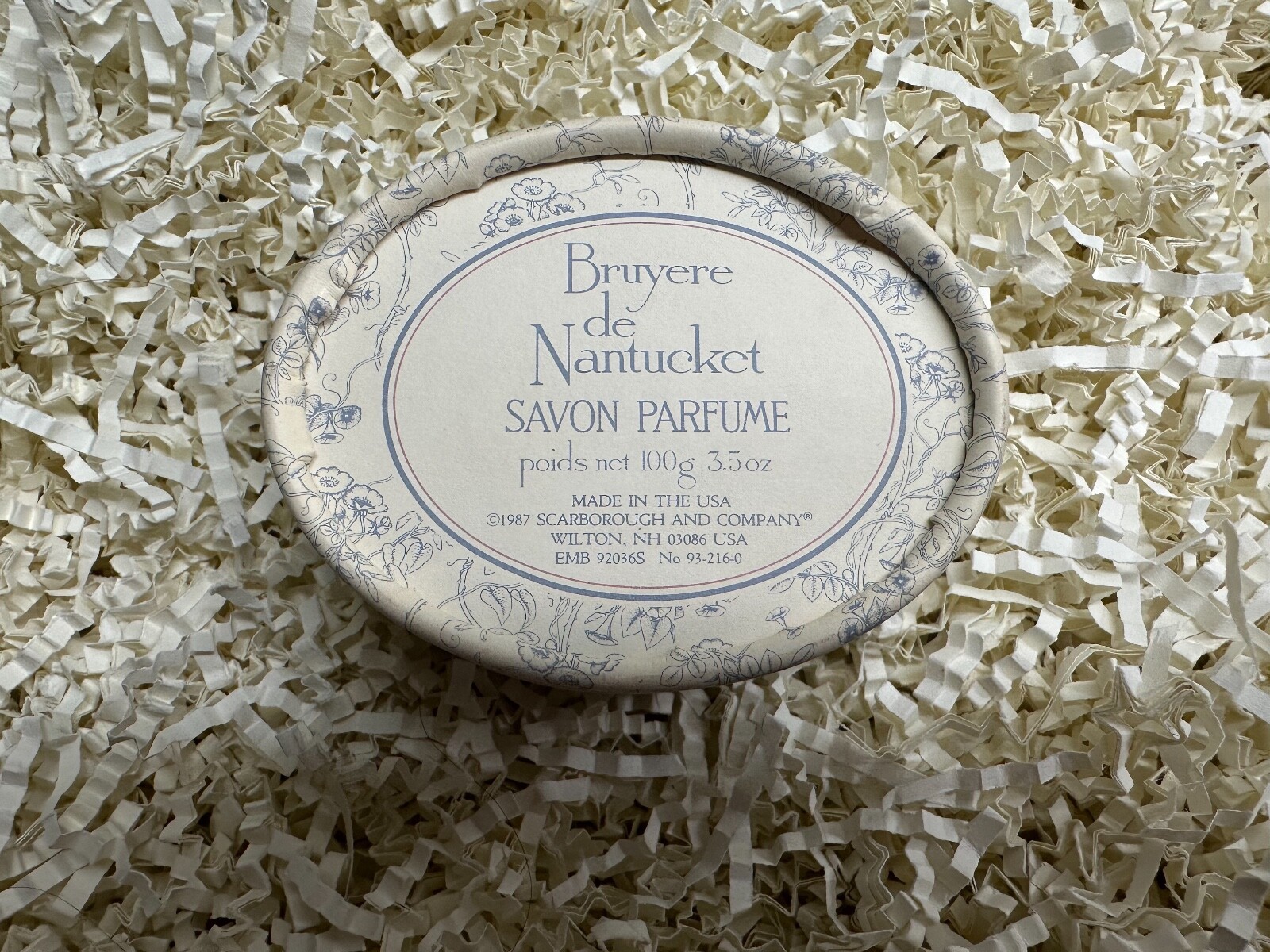 Scarborough & Company ~ Nantucket Briar ~ Perfumed Soap Free Shipping