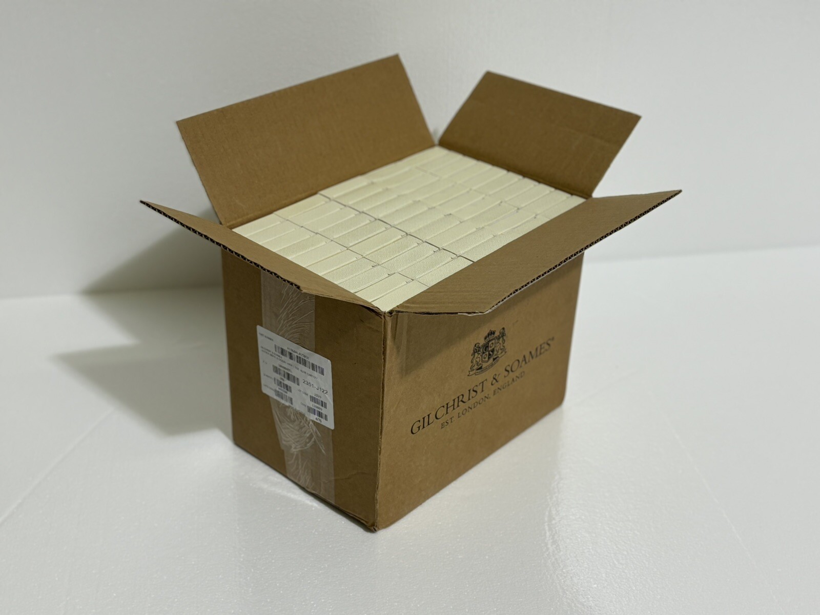 200 Bars Gilchrist & Soames Bergamot & Ocean Aria 1.5 oz Bar Soap, 1 Case