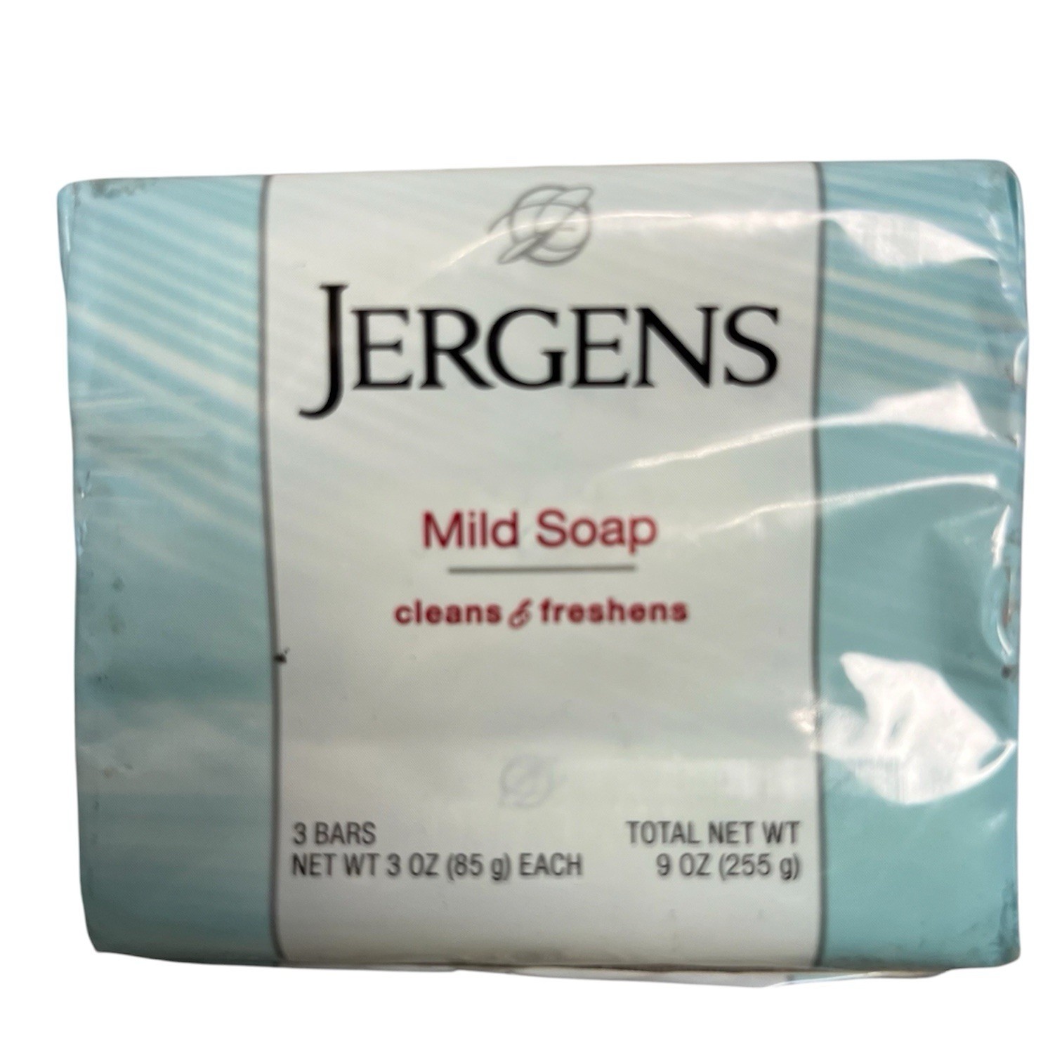 Jergens Mild Bar Soap, Original Cleans & Freshens, 3 Bars- 3oz Each Tallow