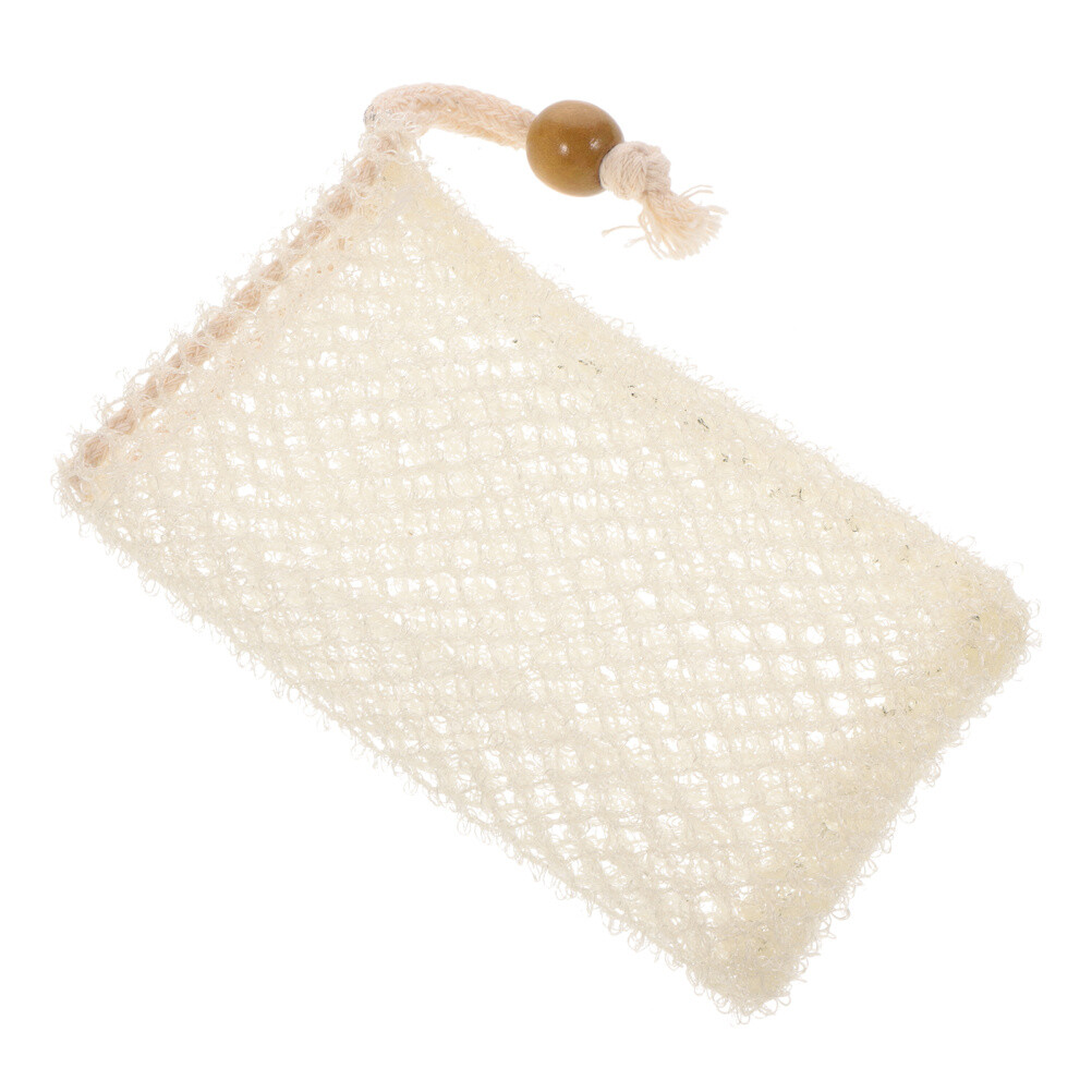 Exfoliating Soap Saver Pouch Nylon Soap Bubble Storage Bag for Bath