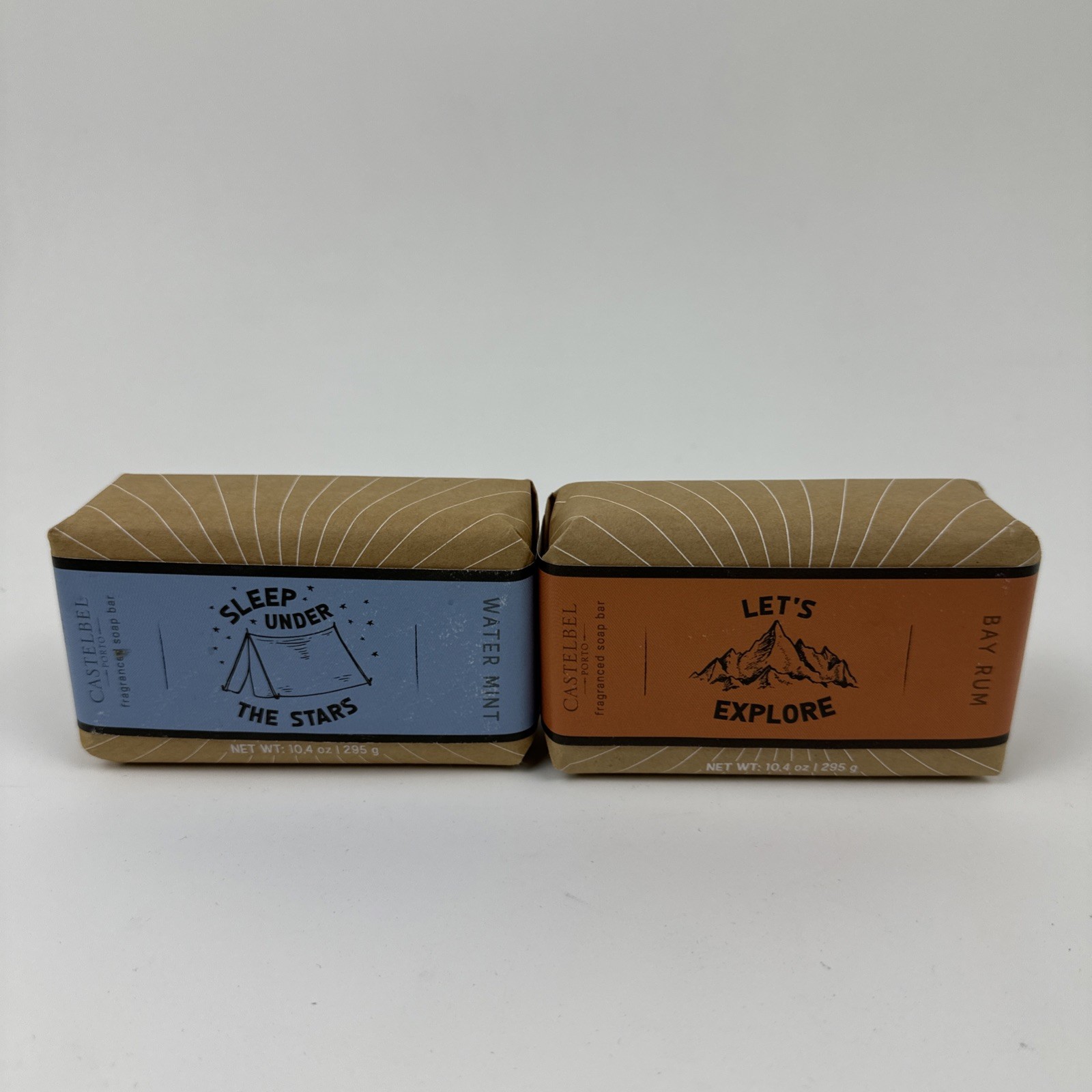 Bay Rum and Water Mint Castelbel Porto Soap Bar Portugal Vegetable 10.4oz NEW