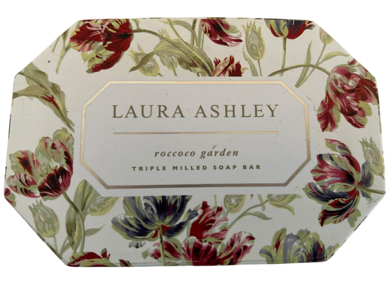 Laura Ashley Womens “roccoco Garden” 8.8oz Triple Milled Pure Vegetable Soap