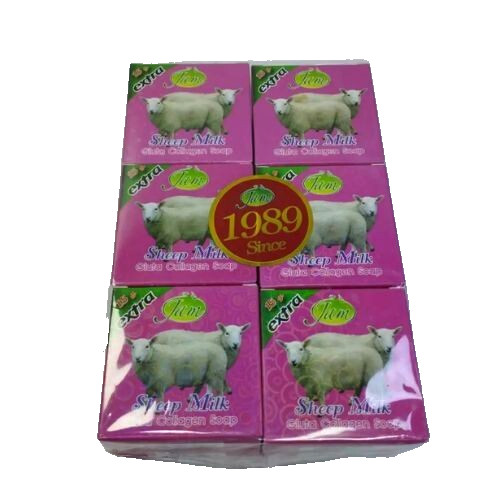 6 x JAM Sheep Milk Gluta Collagen Soap Soft Smooth Skin 65g