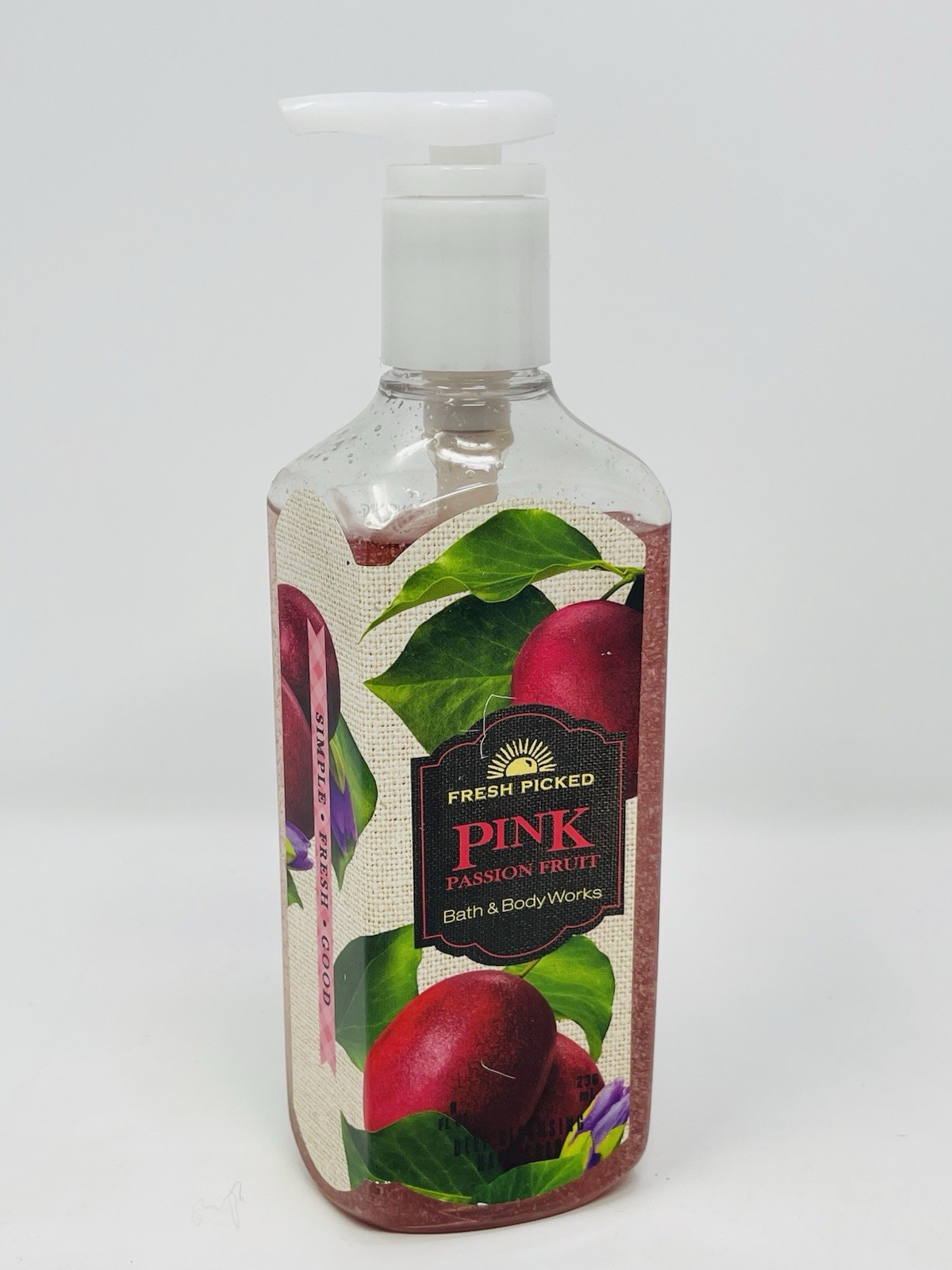 BATH & BODY WORKS Pink, Passionfruit DEEP CLEANSING HAND SOAP 8oz /236 ml