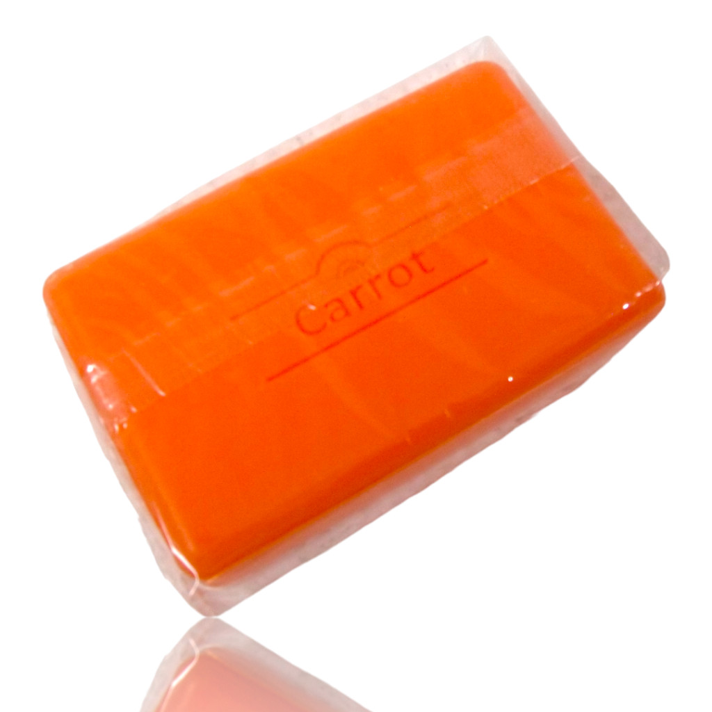 2-Pack “Carrot Complexion Soap Bars” Skin Tone Improvement w/ Carrot Oil, 125g
