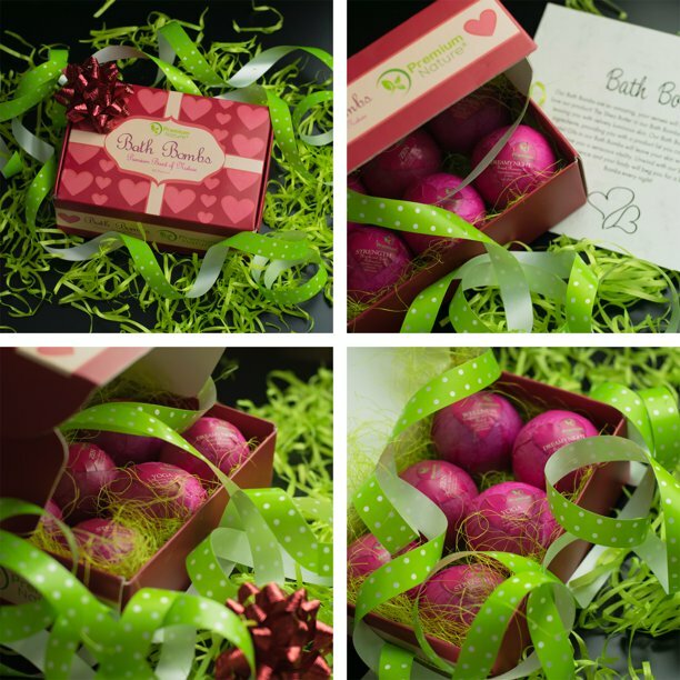 Premium Nature Bath Bombs 100 g Love Edition All Natural FASTSHIPPING GREAT GIFT