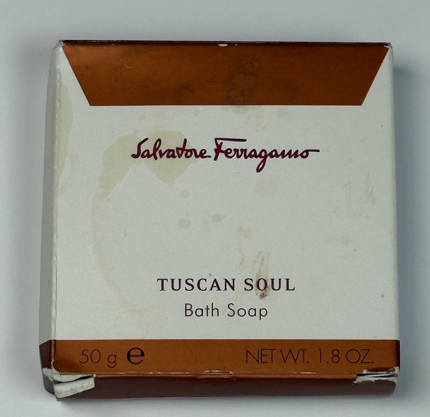 Salvatore Ferragamo Tuscan Soul Bath Soap Bar 50g 1.8 oz
