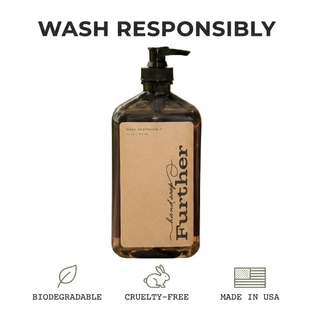 Further Moisturizing Glycerin Hand Soap, 16 16 Fl Oz (Pack of 1), Soap