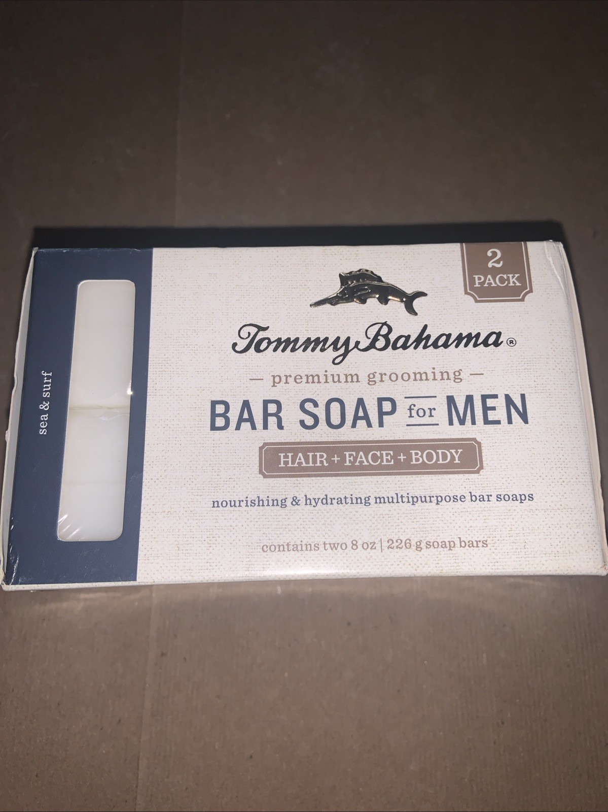 3x Of 2 Pack Tommy Bahama Bar Soap For Men Hair Face Body 8 Oz Premium Grooming