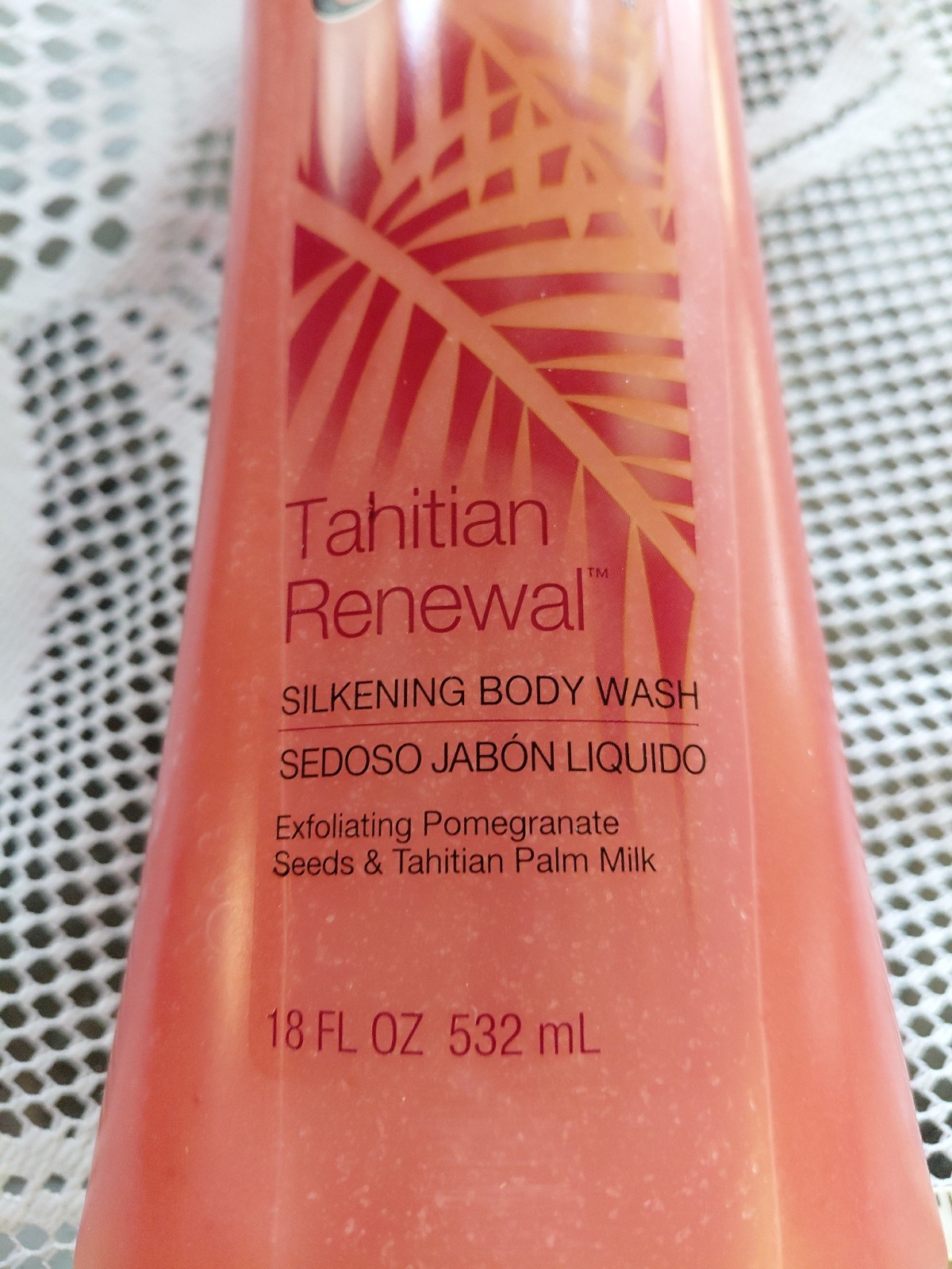 Caress Tahitian Renewal Silkening Body Wash Pomegranate Seed Tahiti