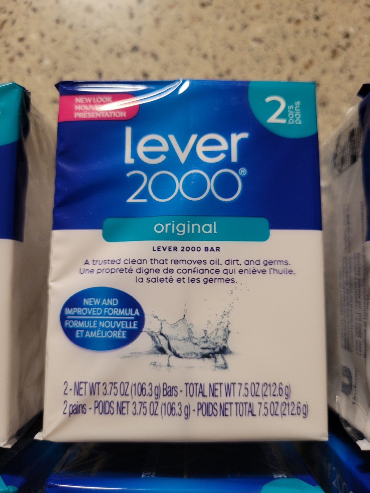 12 Bars Total (6 Sealed 2-Packs) Lever 2000 Original Bar Soap 3.75 oz Per Bar
