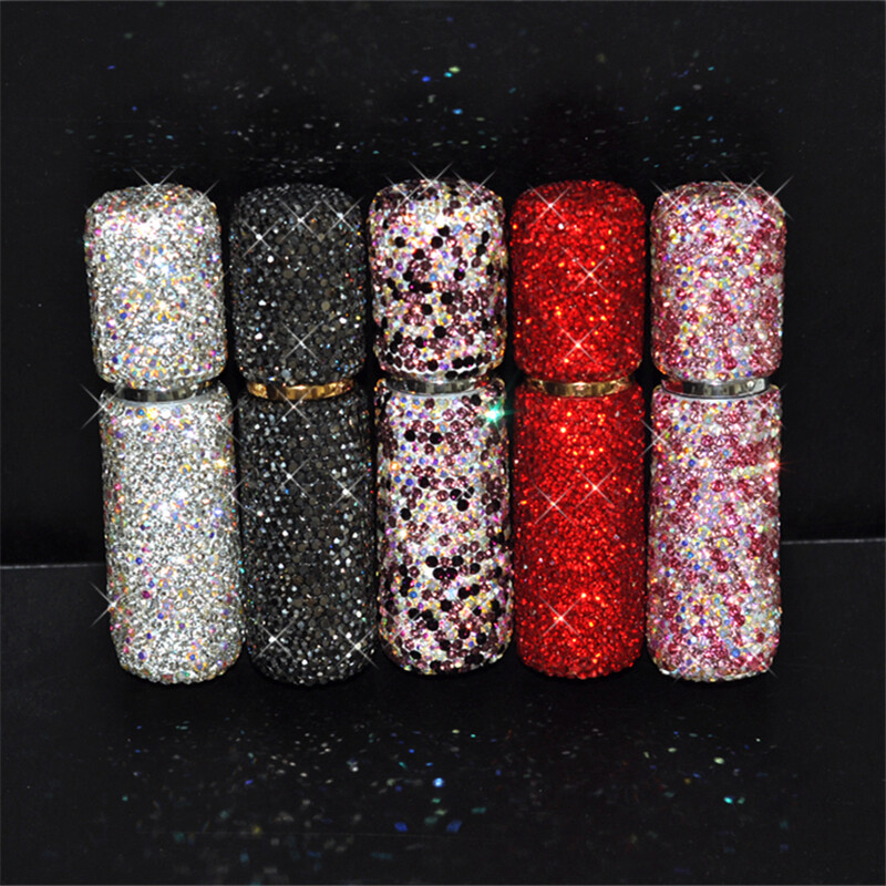 10ML Crystal Diamonds Perfume Atomizer Spray Bottle Refillable Handmade