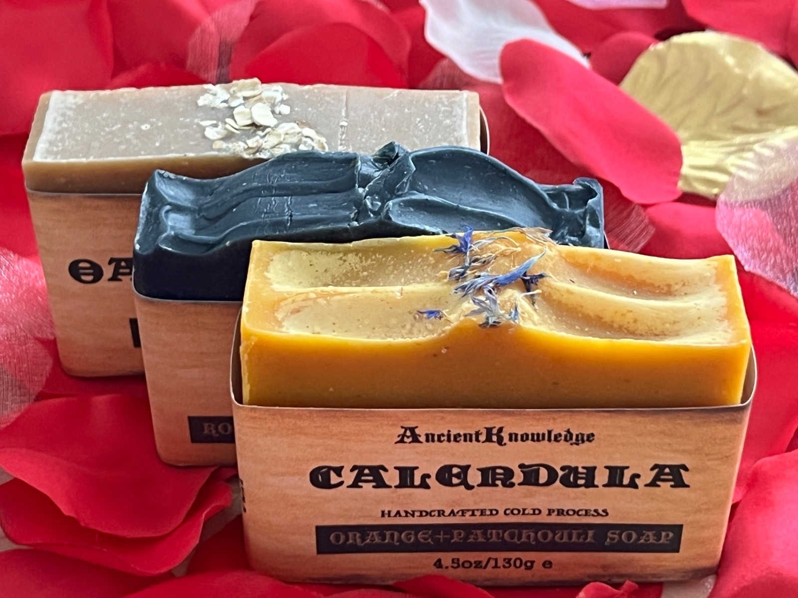 VK Handmade ALL NATURAL GOAT MILK SOAPGreat Present Patchouli Mint Eucalyptus