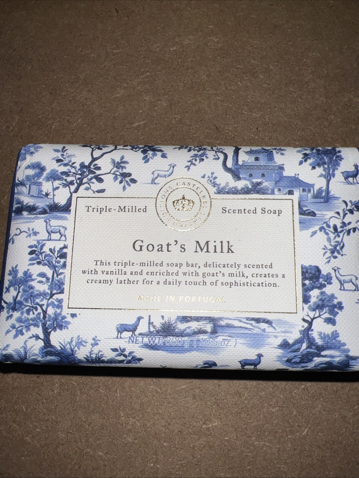Castelbel Luxury Bath Bar Soap Goat’s Milk Scented 10.5oz triple milled