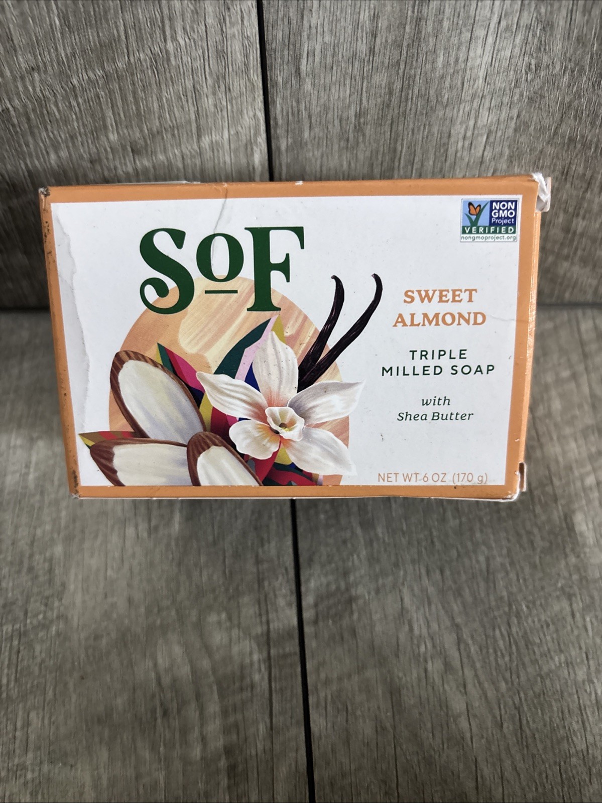 South of France Triple Milled Soap – Sweet Almond 6 oz Bar(S)