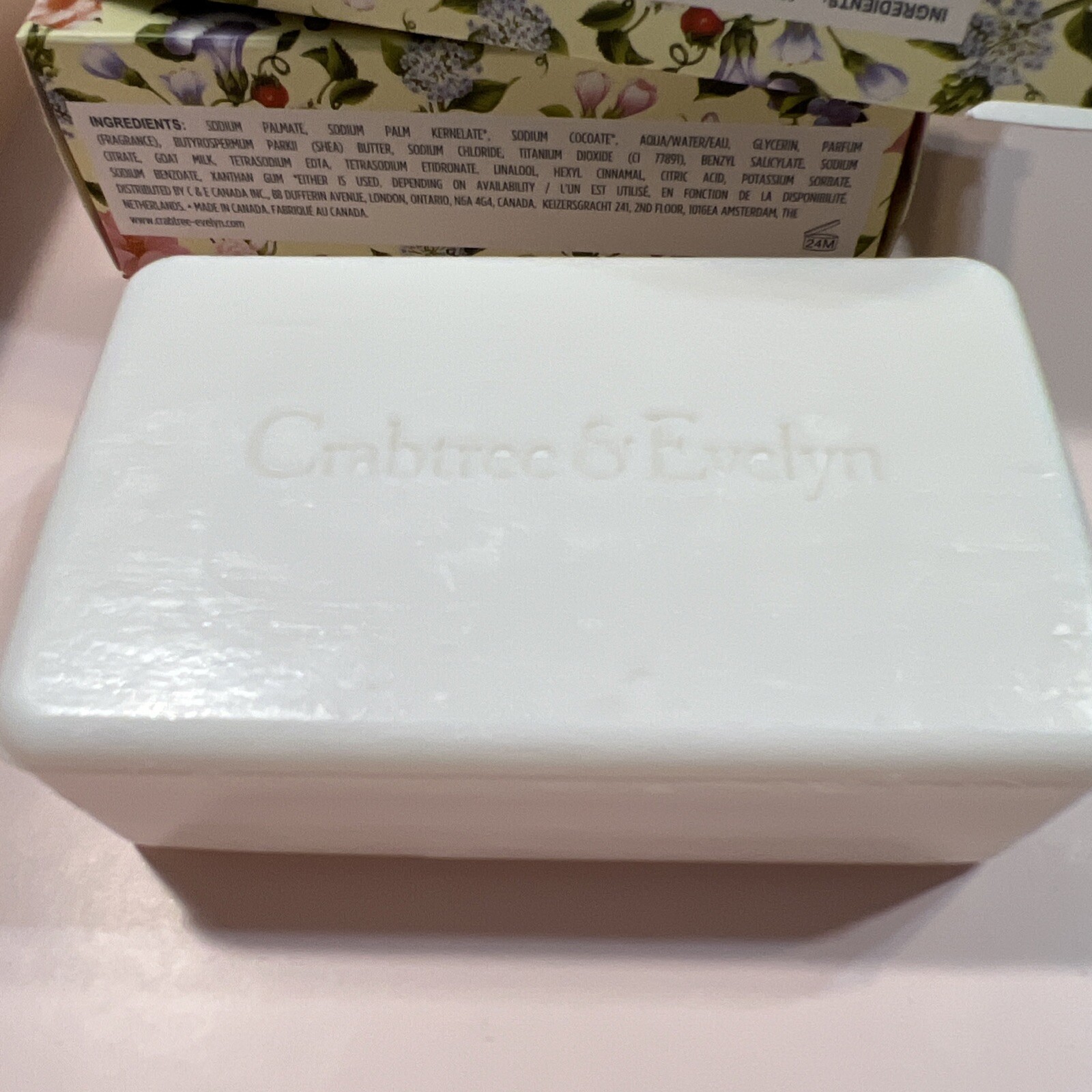 4x Crabtree & Evelyn SUMMER HILL Triple Milled Soap 7 oz New Lot x 4 Full Size