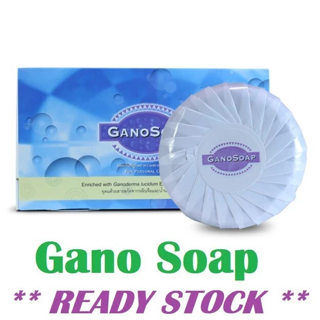 Gano Soap with Ganoderma & Goat’s Milk – Nourishes, Softens & Revive (2 bar/box)