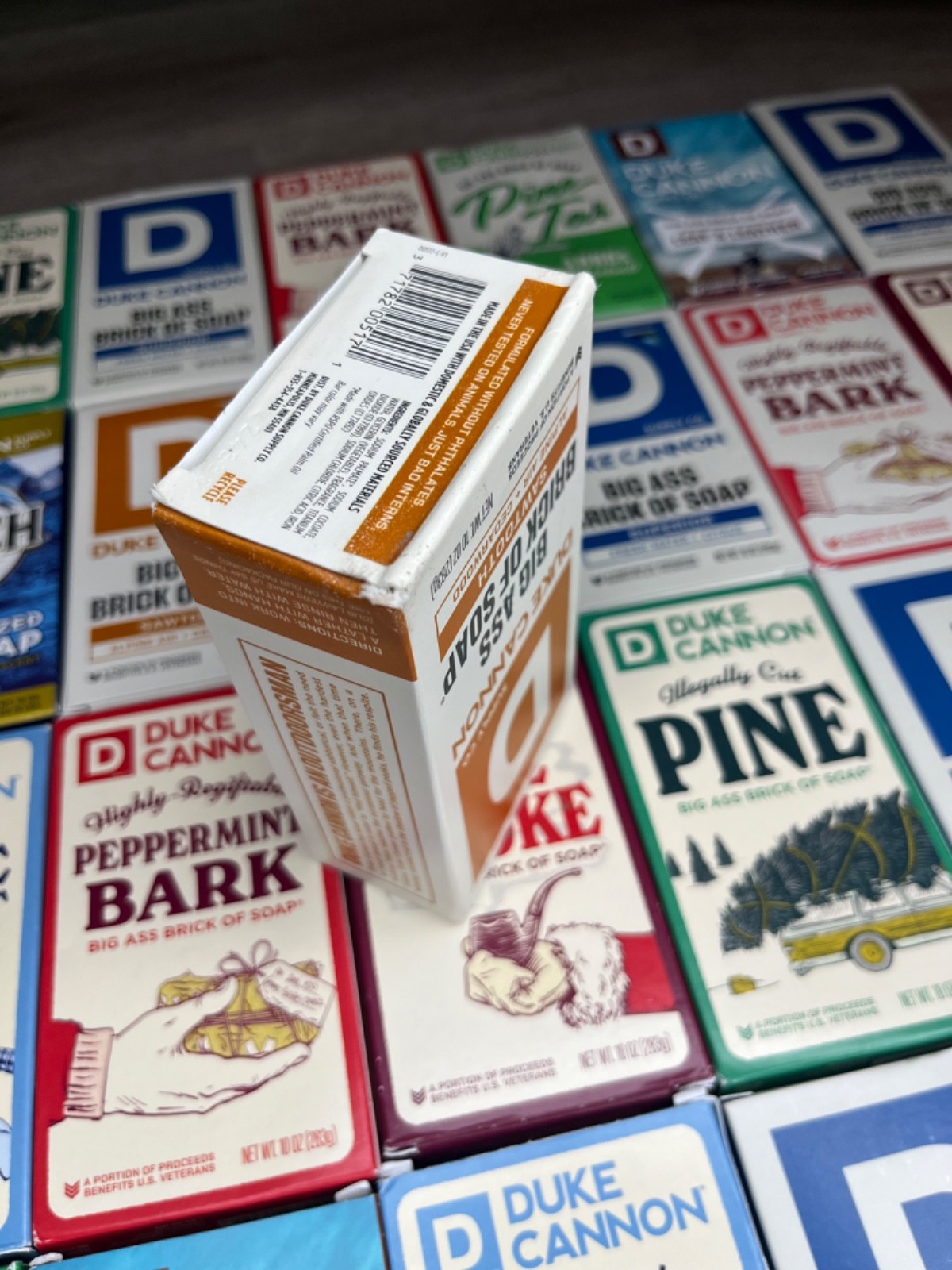 Lot of 32 Duke Cannon Big Ass Bricks of Soap 10 oz- rare/retired/seasonal NIB