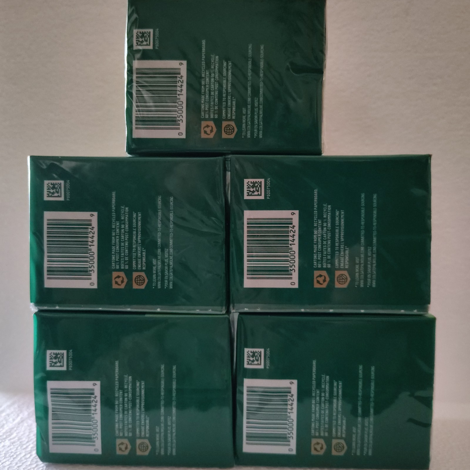 Lot Of 5 Packs Irish Spring Classic Original Clean Bar Soap 10 Bars 3.2 Oz Each