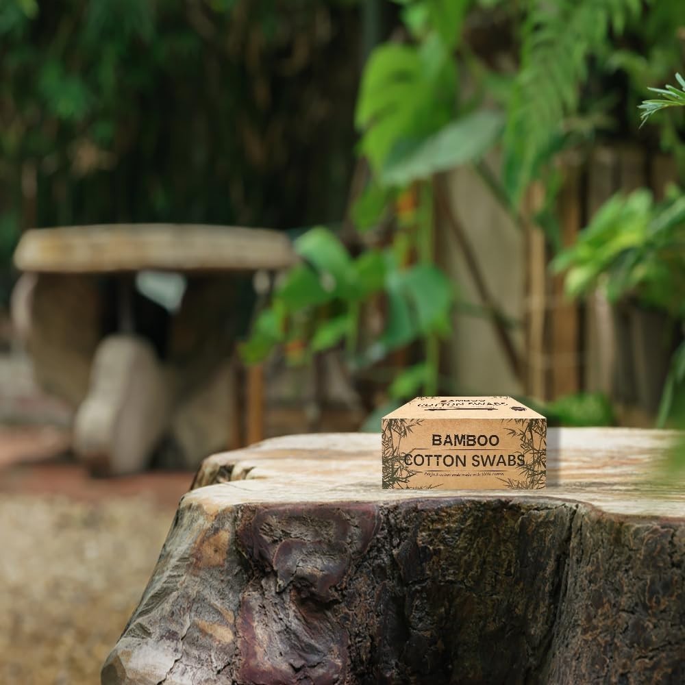 Gentle 900pcs Natural Bamboo Swabs – The Eco-Friendly Choice for Every Purpose