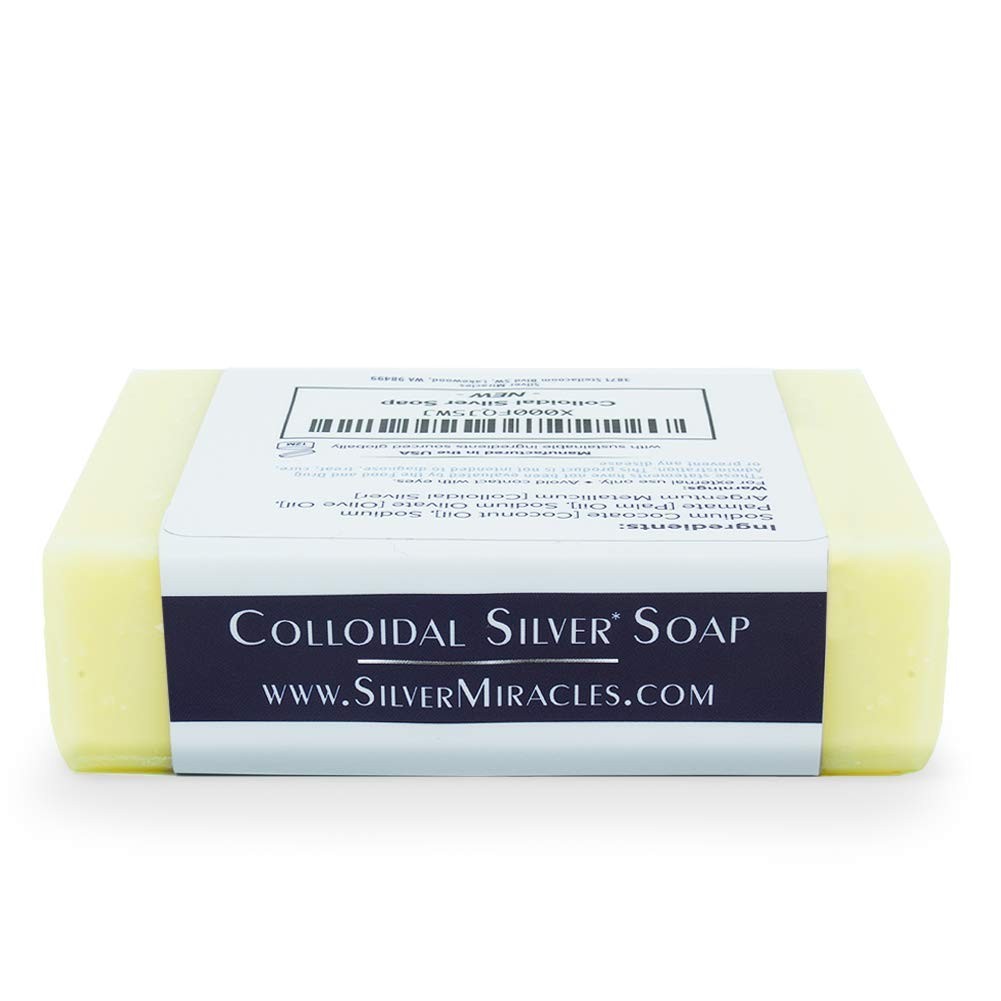 Colloidal Silver Soap – 3 pack