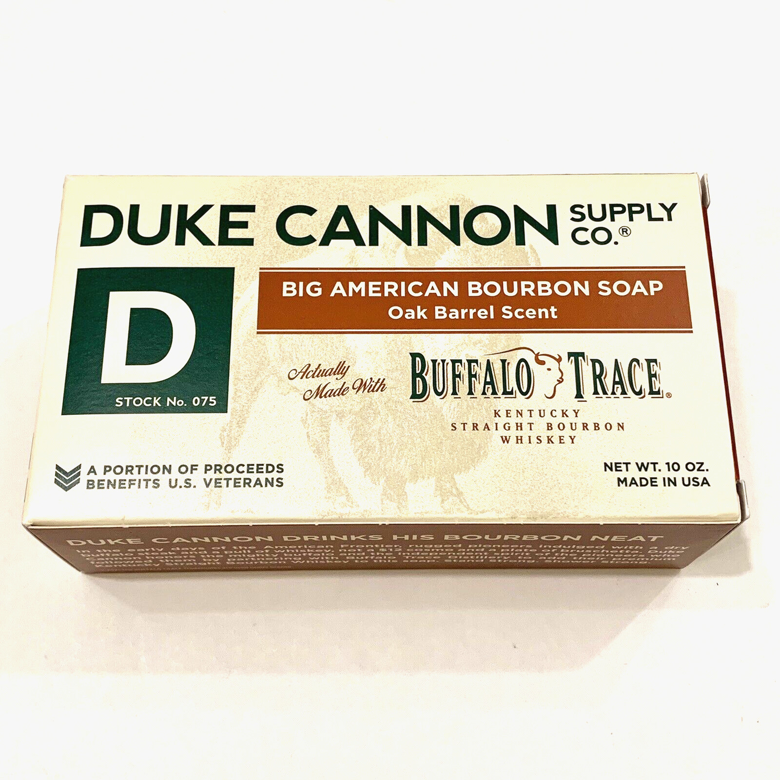 3-Pack Duke Cannon – Big American Bourbon Soap – Brown Brick of Soap FREE SHIP!!