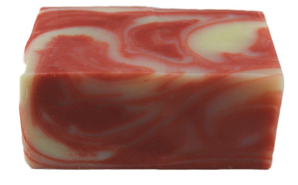Artisan Bar Soap, Pure and Natural,1 1/2 pound or 3 pound loaf. Peppermint Swirl