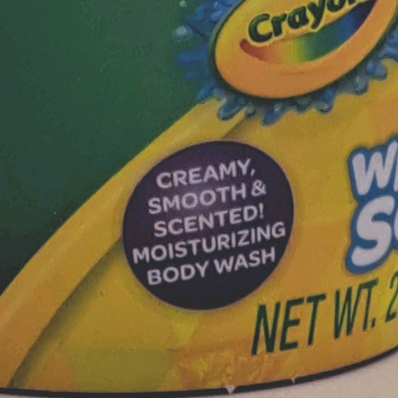 Crayola Whipped Soap 2.82oz.Grape Body Wash + 1 Peeps Bath Chicken Shape