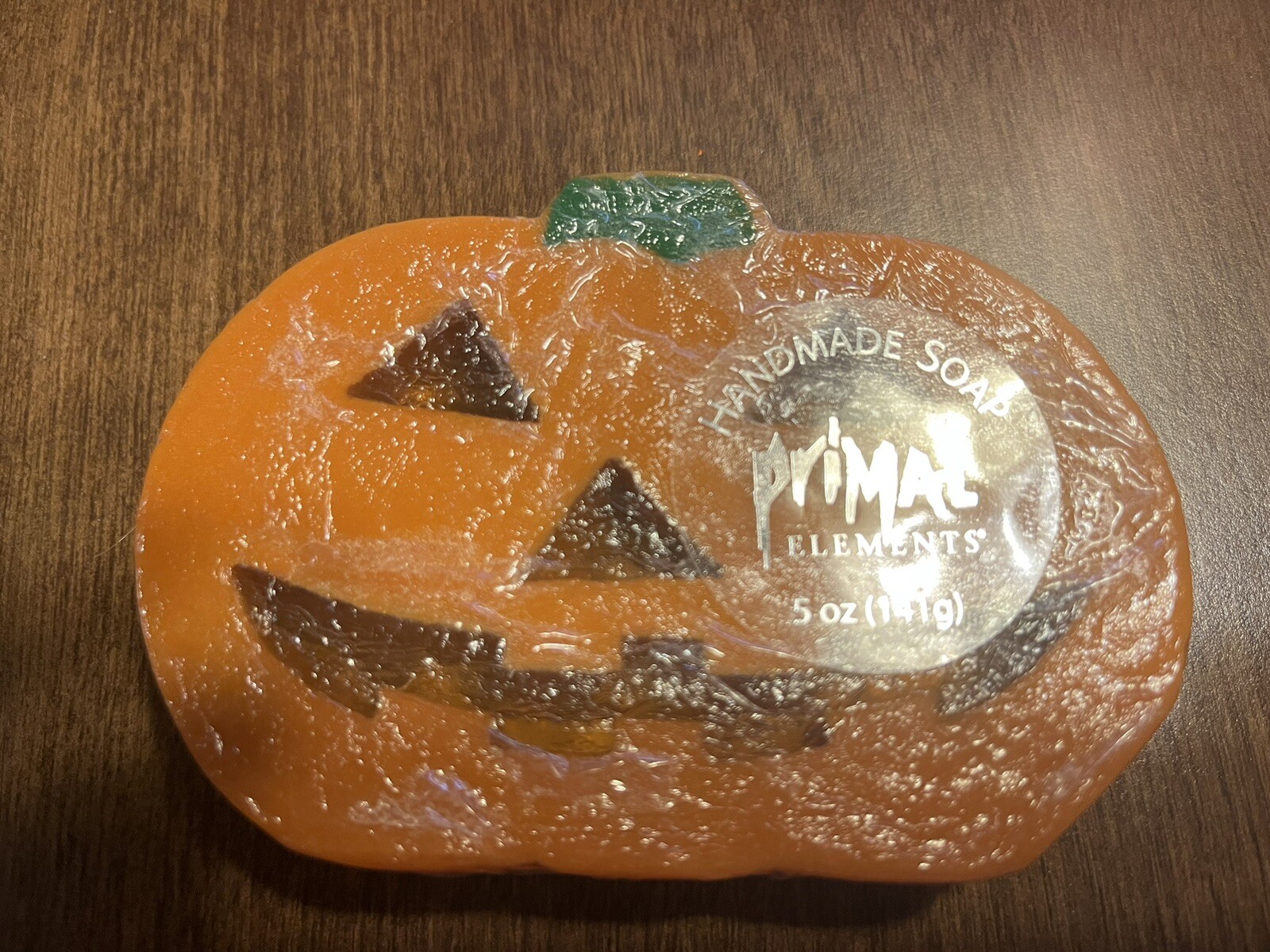 Primal Elements Handmade Halloween Pumpkin Soap, 5oz