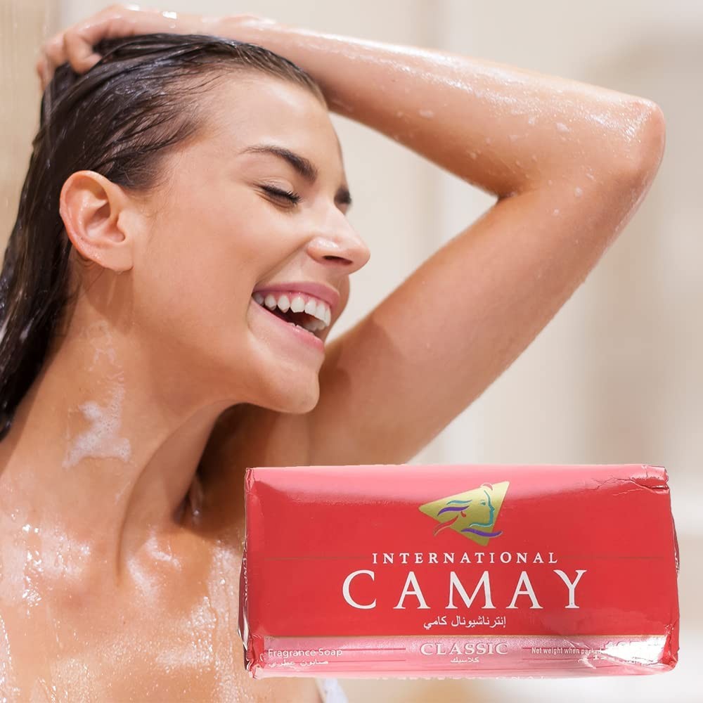 Camay Classic Bar Soap – Moisturizing Camay Classic Soap, Softly Scented Camay