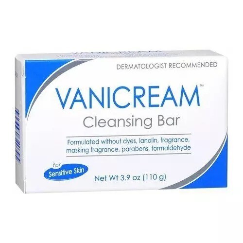 6 Pack Vanicream Cleansing Bar Sensitive Skin Paraben Free Fragrance Free 3.9oz