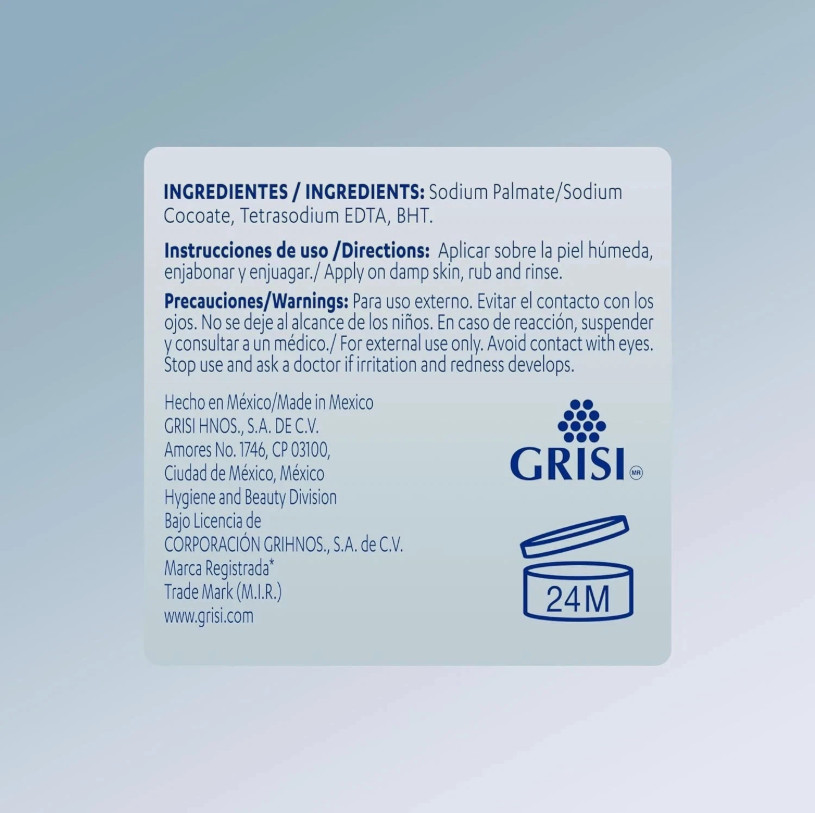 6 Pack Neutro Grisi Soap Hypoallergenic Bar 3.5oz Sensitive Skin Fragrance Free