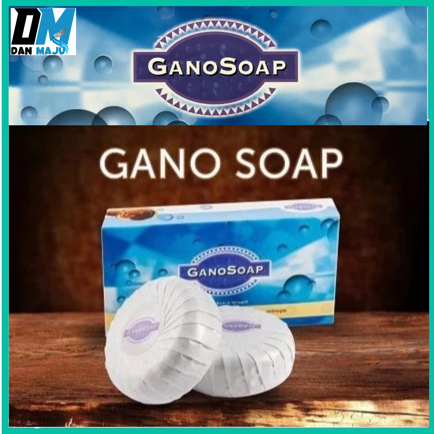 Original Gano Soap Enriched w Ganoderma Goat’s Milk Moisturize Clean Beautify