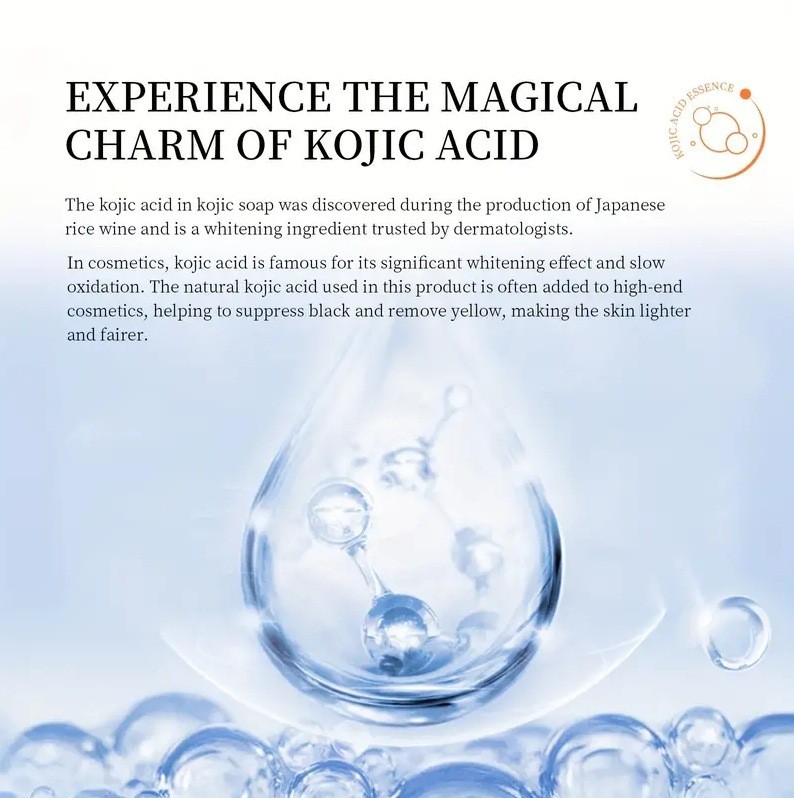 Kojic Acid Soap Skin Lightening Whitening with Vitamin C & Vitamin E 2Pcs