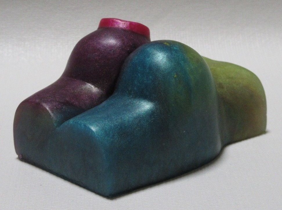 BadAss, our tie-dye Peace of Ass in scents of amber, lavender, myrrh, vanilla,mu