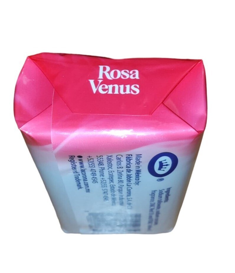 Jabon Rosa Venus Rosa(Pink) Classic 150 g / 5.29 oz Soap Bar