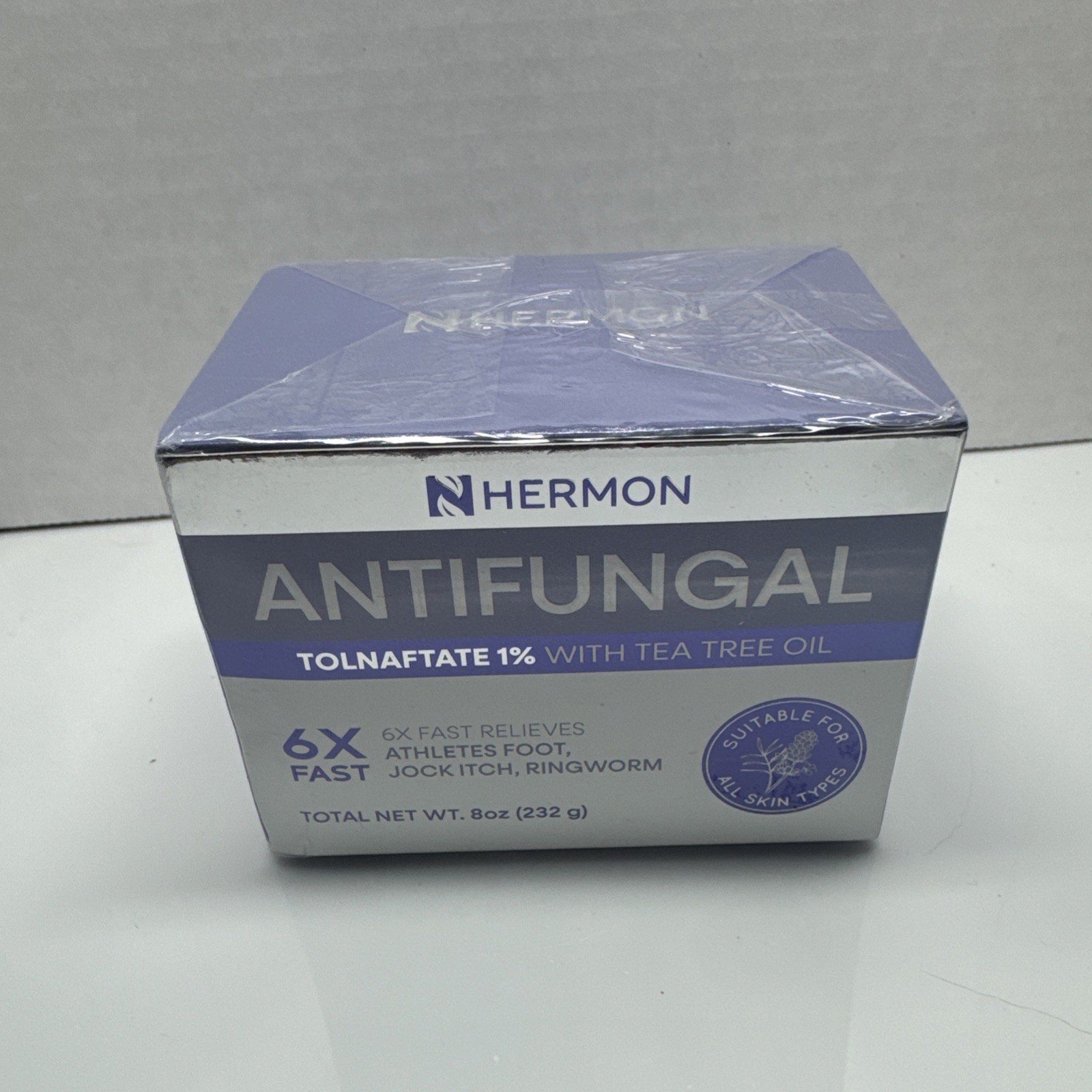 Hermon Antifungal Tolerate 1% With Tea Tree Oil – 8 oz (232 g) m36