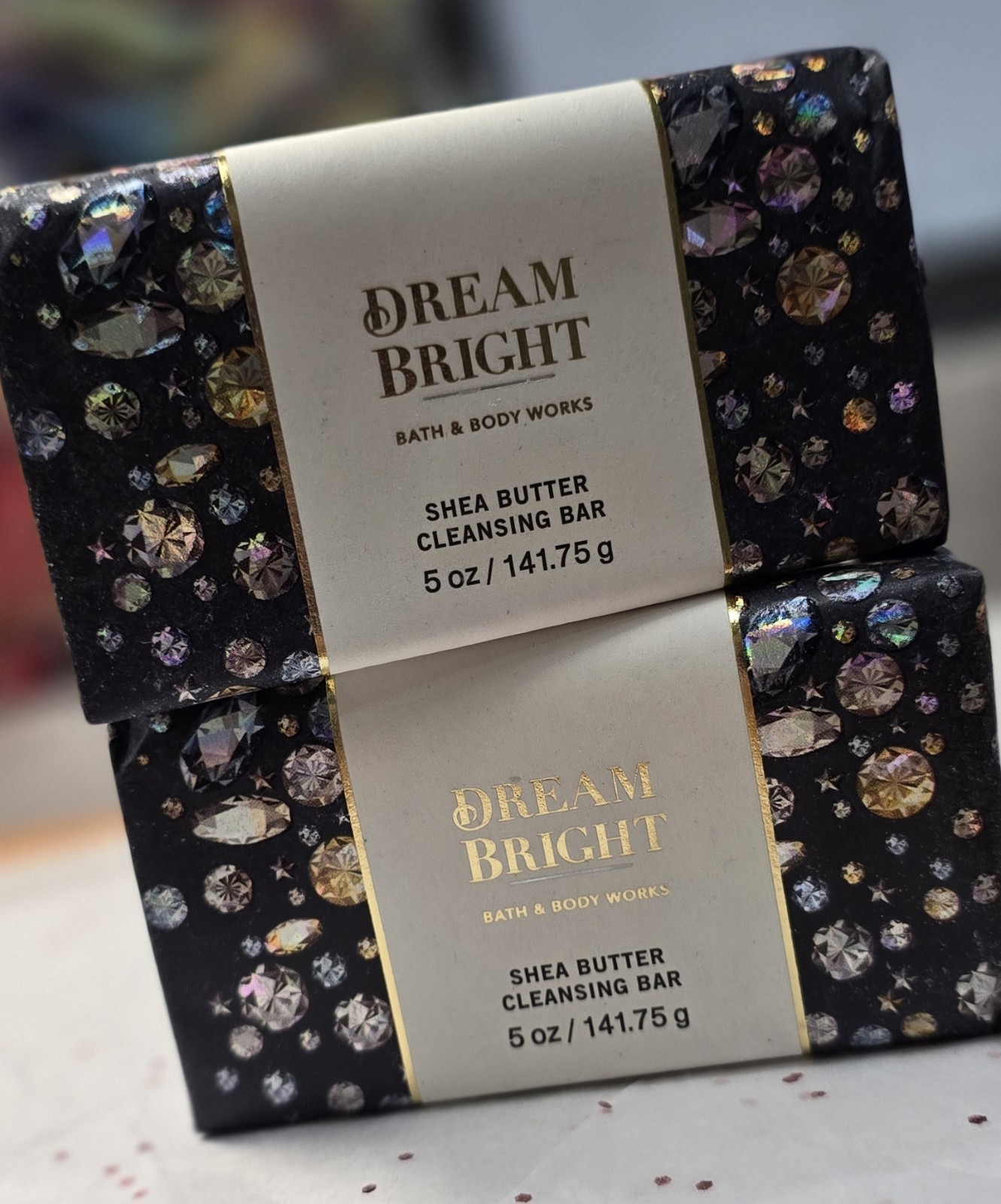 2 BATH & BODY WORKS DREAM BRIGHT SHEA BUTTER CLEANSING BAR 5 OZ NEW