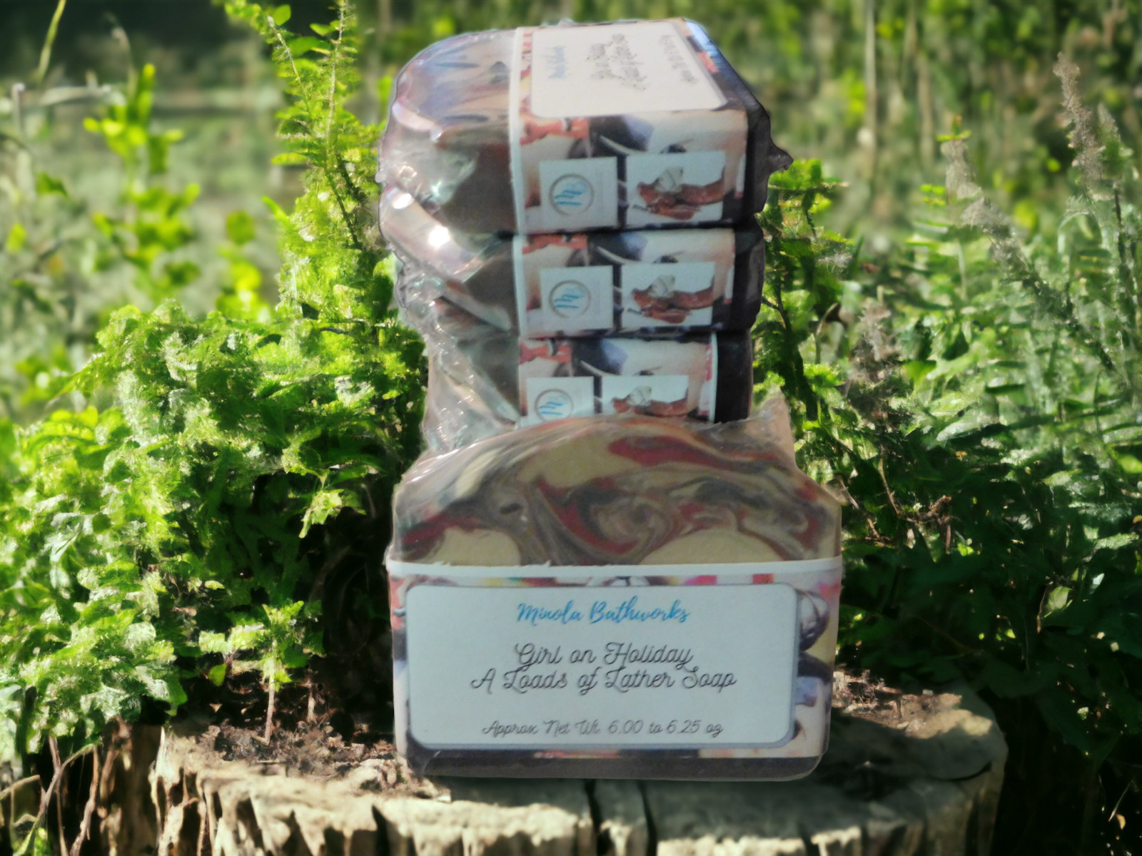 Girl on Holiday Loads of Lather Soap
