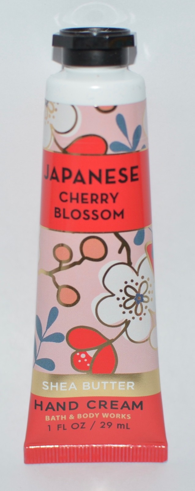 1 BATH & BODY WORKS JAPANESE CHERRY BLOSSOM HAND CREAM LOTION SHEA BUTTER TRAVEL