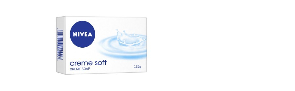 NIVEA Creme Soft Soap – For Hands & Body | 125g (Pack of 4) | For Men & Women