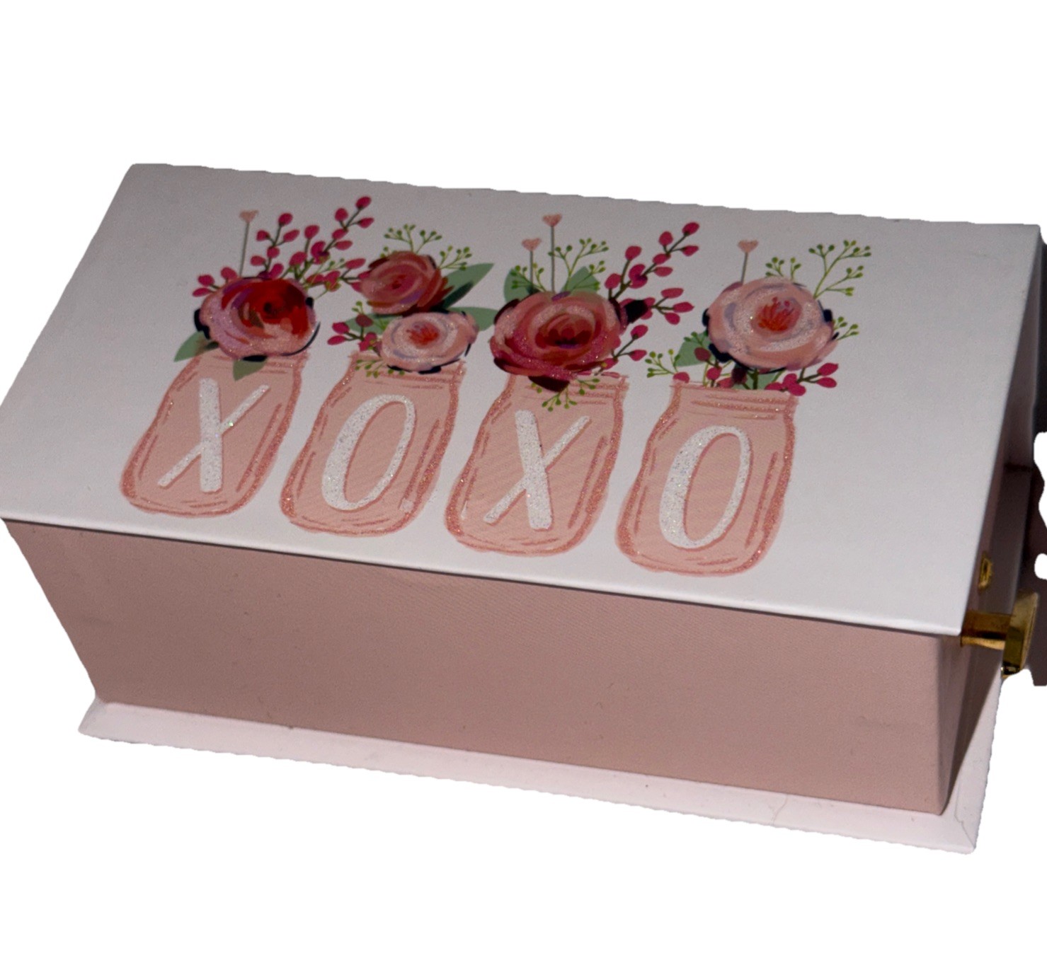 PUNCH STUDIO Rose 4oz. Bar Soap In Keepsake Music Box-Strauss’ Blue Danube Waltz