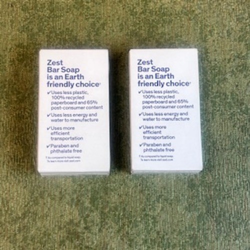 Zest Soothing Aloe and Fully Clean Bar Soap Bundle 4 Bars Total