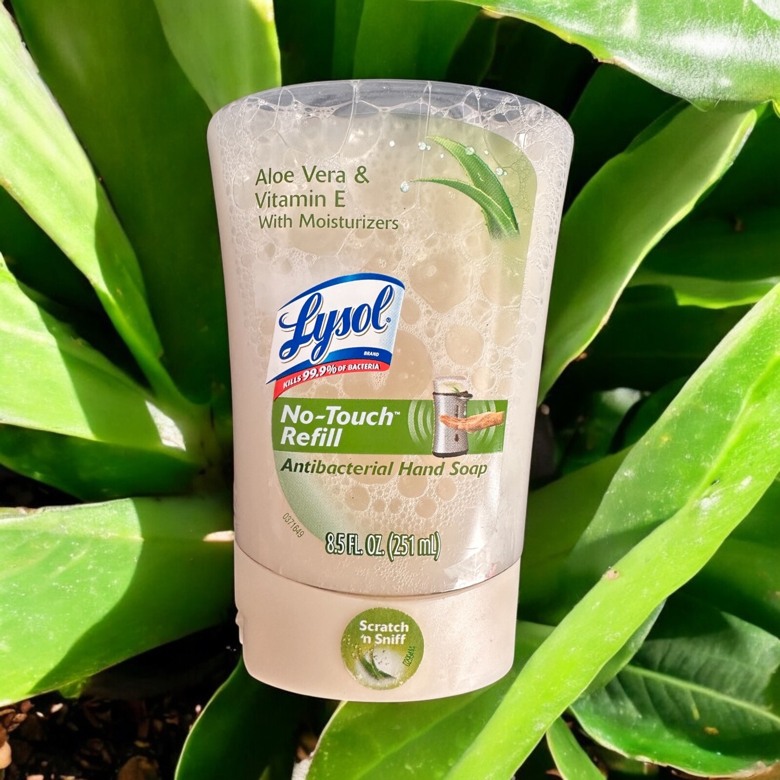Lysol No-touch Hand Soap Refill Aloe Vera and Vitamin E, 8.5 Oz, 3 Pack